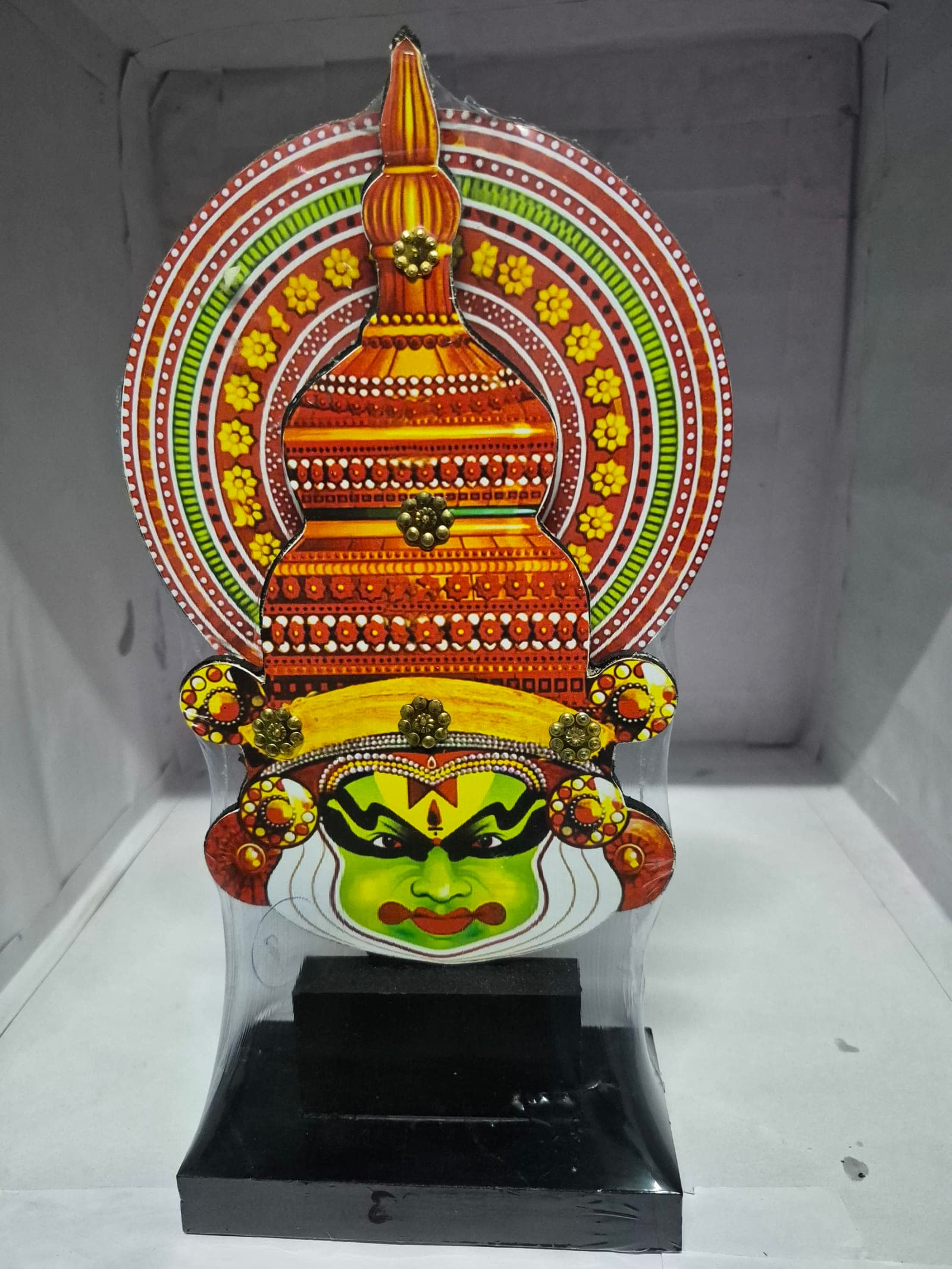 Kadhakali wooden handicraft