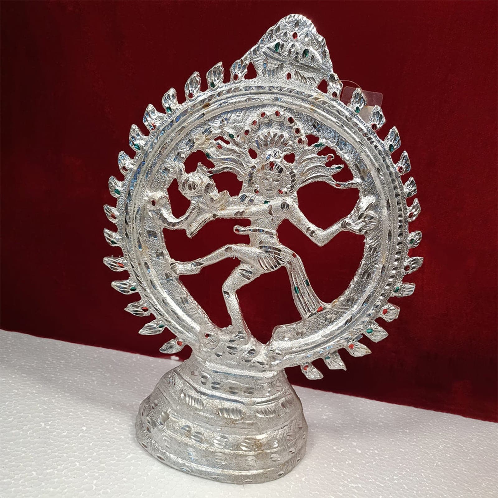 Nataraja silver statue 15 inch